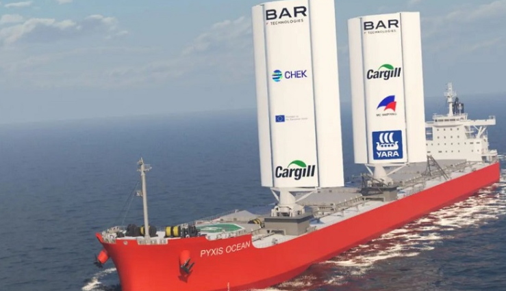 Инновационные паруса сократят вредные выбросы в судоходстве