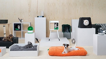 IKEA запускает ассортимент мебели для кошек и собак