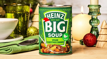 Heinz выпустил растительную версию рождественского супа