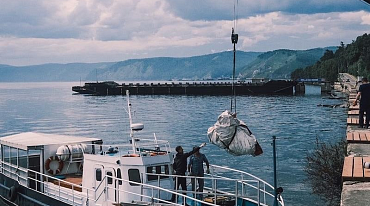 Со дна Байкала подняли 2000 кг рыболовных сетей