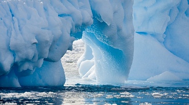 Таяние ледников подталкивает изменение климата