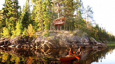 Канада строит домики для эко-туристов