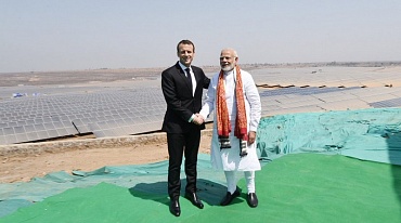 В Индии открыли солнечную электростанцию