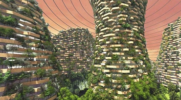 На Марсе хотят построить города с вертикальными лесами
