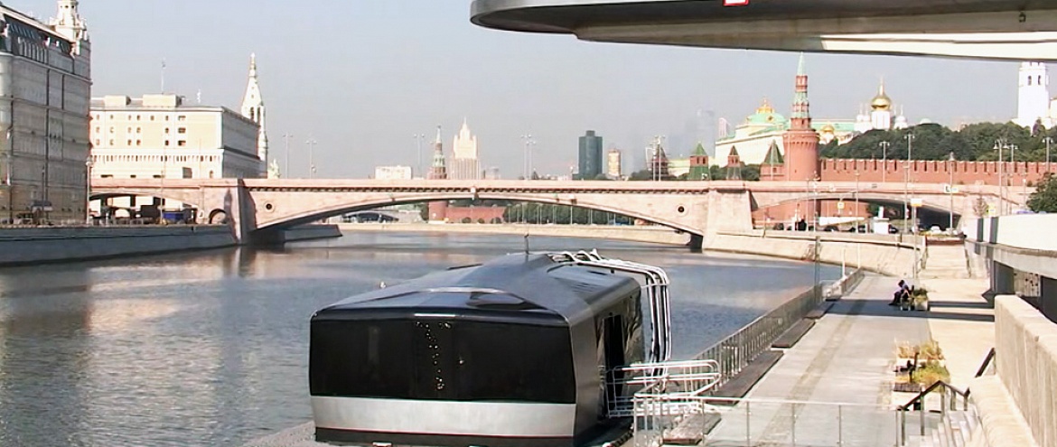 В следующем году в Москве запустят электрические речные трамвайчики