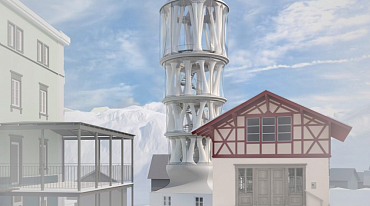 В Швейцарских Альпах напечатают башню на 3D-принтере
