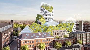 Студия MVRDV построит «зеленый» жилой комплекс в Эйндховене