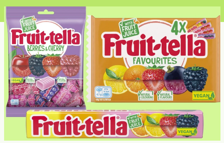 Fruittella выпустит веганские конфеты