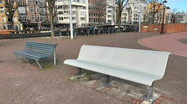 В Амстердаме скамейку напечатали на 3D-принтере⁠⁠