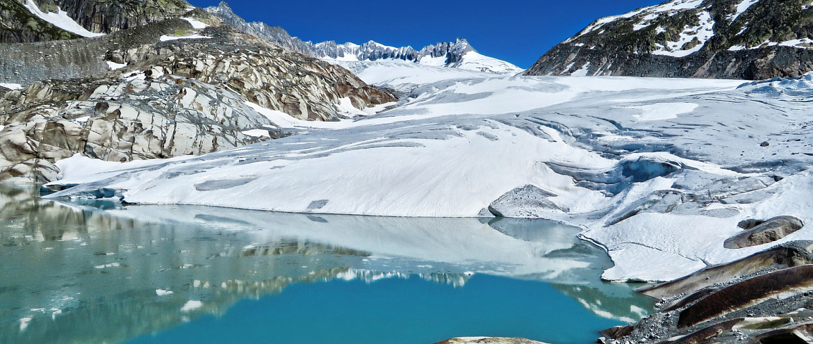 Ледники Швейцарии потеряли 10% своего объема 