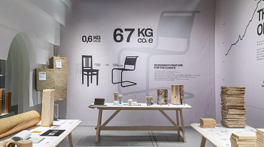 На Стокгольмской мебельной ярмарке продемонстрировали воздействие материалов на климат 
