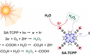 Новая разработка ученых: фотокатализатор, который производит перекись водорода (H2O2) без реагентов