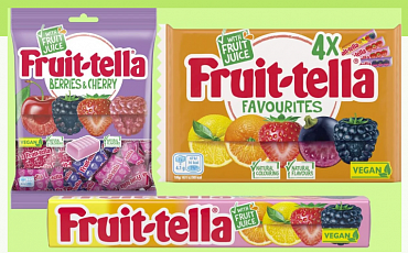 Fruittella выпустит веганские конфеты